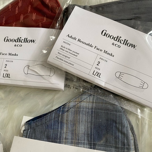 Goodfellow adult cloth facial masks bundle - Picture 4 of 7
